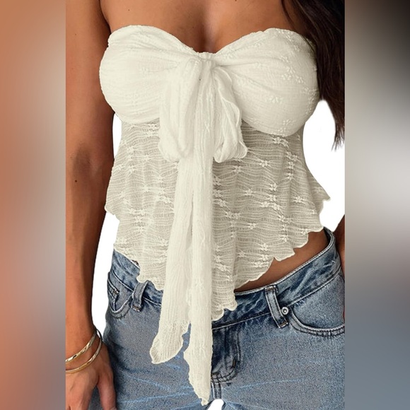 Amazon Essentials Tops - Amazon strapless top, never worn, brand new but if never came with tags.